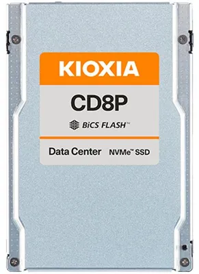 Produktbild von Kioxia 15360 Condor D8P-R KCD8XPUG15T3 SIE, 15,4 TB, 2.5", 12000 MB/s