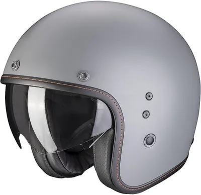 Produktbild von Scorpion Belfast Evo Solid Jethelm, grau matt, XS (54/55)