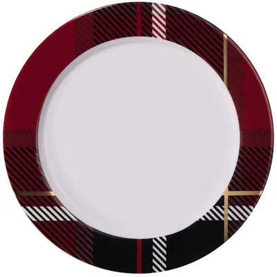Produktbild von ASA Teller Tartan, rot rot tartan 29215090
