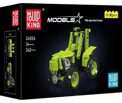 Obrázok produktu pre Stavebnica poľnohospodárskeho traktora Mould King 24024
