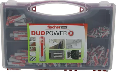 Obrázok produktu pre Fischer DuoPower hmoždinky - Redbox 280 ks