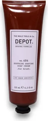 Obrázok produktu pre Depot krém na holenie No. 404 Soothing Shaving Soap Cream 125 ml