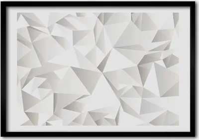 Produktbild von Bild - Bilderrahmen - 100 cm x 70 cm - MDF - Rahmen - Foto - Wandkunst abstrakt