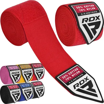 Produktbild von Boxing bandages RDX 4.5m professional boxing bandages boxing MMA Muay Thai, elastic hand bandages
