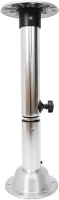 Zdjęcie produktu dla Podstawa stołu Regulowana noga stołu 565mm-720mm/22"-28" Podstawa stołu Podkładka na stół do łodzi Podstawa stołu Srebrna