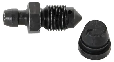 Produktbild von Bremsenentlüftungsschraube Brembo 2x M10 x 1,15 mm schwarz mit Gummikappe