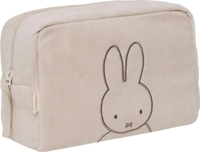 Produktbild von Jollein-Beutel Frottee Miffy Nougat-Sand