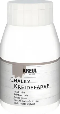 Obrázek produktu pro Kreul Chalky Křídová barva White Bavlna 500 ml 1 ks
