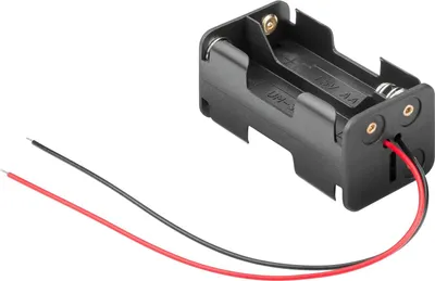 Produktbild von 4x AA (Mignon) Batteriehalter lose Kabelenden