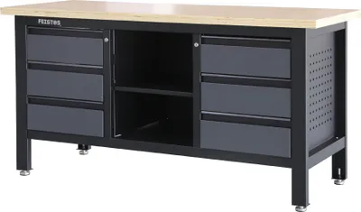 Obrázek produktu pro FEISTOS Vybavení dílny Heros 3 Pracovní stůl se zásuvkami 170 cm