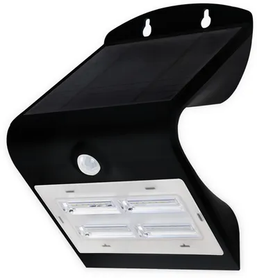 Immagine prodotto di BLULAXA Applique solare a LED 48636 con sensore, 3,2 W, nero