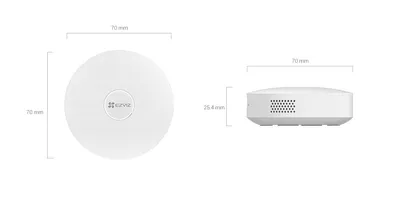 Zdjęcie produktu dla EZVIZ A3-R200, Biały, 0 - 200 m, 10 - 55 °C, 0 - 95%, 8 Ω, 85 dB