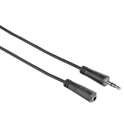 Produktbild von HAMA Kabel Audio 3.5mm-3.5mm Verlängerung Schwarz 1.5m