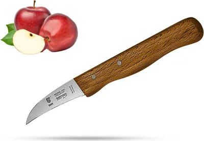 Produktbild von SMI Schälmesser gerade Solingen Küchenmesser Kohlenstoffstahl nicht rostfrei