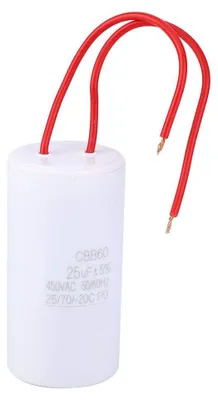 CBB60 Startcondensator 25 µF 450 V AC, für Haushaltsgeräte