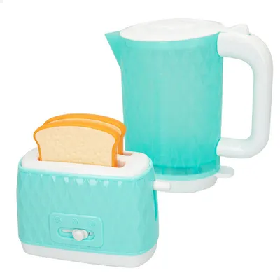 Produktbild von Playgo Elektrischer Wasserkocher Und Toaster-set Mit Sound Durchsichtig 24 Months Durchsichtig 24 Months