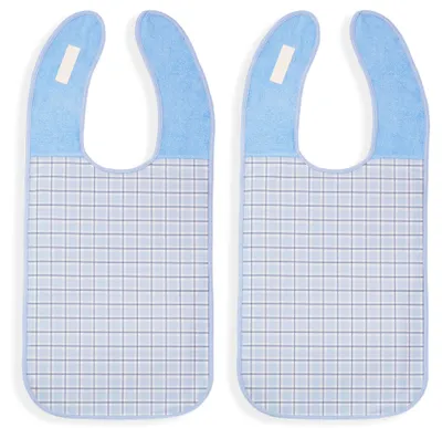 Produktbild von 2er Set Erwachsenen-Kleiderschutz, 100% Polyester, 45x110 cm, hellblau