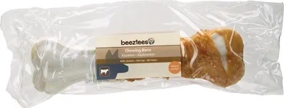 Produktbild von Beeztees Hundesnack Kauknochen mit Huhn, Maße: 22 cm / Gewicht: 180 g