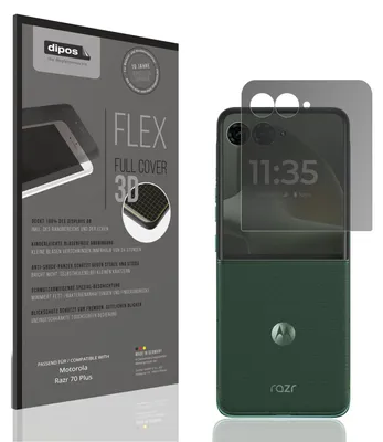 Image de Full Cover Privacy Film pour Motorola Razr 70 Plus Aussenseite Film de protection visuelle ecrán