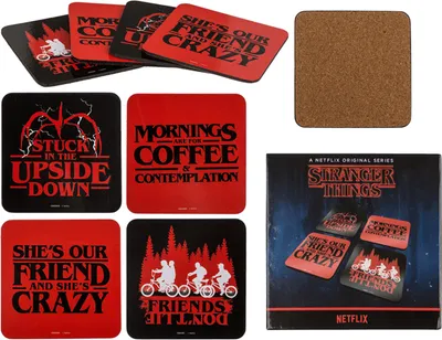 Produktbild von OOTB Kork-Untersetzer Stranger Things
