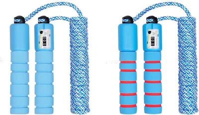 Produktbild von Springseil für Kinder, verstellbares, weiches Springseil, Fitnessgerät für Kinder mit Schaumstoffgriffen