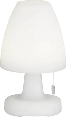 Produktbild von LED Tischleuchte, Außenleuchte, Akku, Zugschalter, RGB, H 25 cm