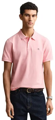 Produktbild von Gant Polo 2-Knopf Regular Fit rosa Baumwolle