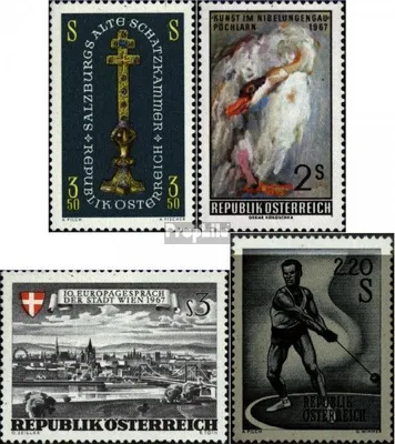 Produktbild von Briefmarken Österreich 1967 Mi 1239,1240,1241,1242 (kompl.Ausg.) gestempelt Sondermarken