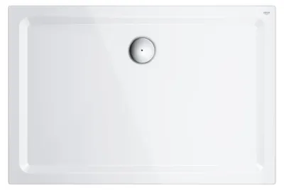 Image de GROHE Receveur de douche acrylique 80 x 120 x 3cm blanc alpin