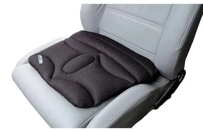 Produktbild von SITBACK Keilkissen Basic 3D ergonomisch 2 Sitztiefen Auto Büro schwarz