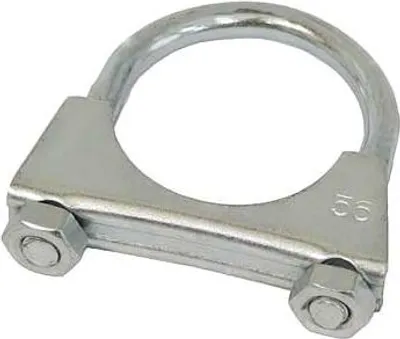 Zdjęcie produktu dla Opaska wydechowa Jeep Clamp M10 Ø 2,25" = 57-58 mm stal uniwersalna