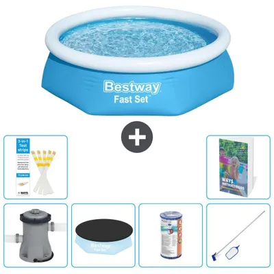 Produktbild von Bestway Fast Set Rund - 244x61 cm - 5-teilig S304