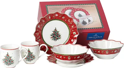 Image de Villeroy & Boch Set de vaisselle 6 pièces Toys Delight | Sélection rouge : Rouge Couleur : Rouge