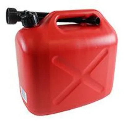 Image de Jerrican Plastique Avec Bec Verseur 10 Litres. Norme Un:3h1/y/150/08 .