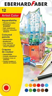 Produktbild von Eberhard Faber Artist Color, Mehrfarbig, 12 Stück(e)