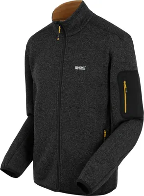 Produktbild von Regatta Newhill Strickfleecejacke Herren, Größe:XXXXL, Farbe:Black