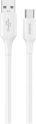 Image de Dudao L2sT Câble USB-A - USB-C 6A 1,2 m - Blanc