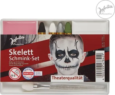 Obrázek produktu pro Jofrika Halloween make-up set "Skeleton" 747842 | Theatre Quality