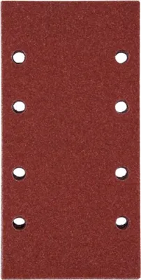 Produktbild von Schleifblatt-Set für Schwingschleifer, 25-teilig, 8 Löcher, 93 x 185 mm, 40-120