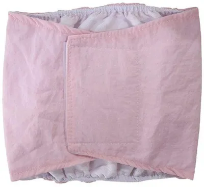 Image de Couches durables et réutilisables pour chiots mâles en cas de stress d'apprentissage, d'immaturité ou d'incontinence