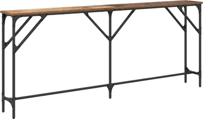 Obrázek produktu pro Konzolový stolek Staré dřevo 180 x 23 x 75 cm