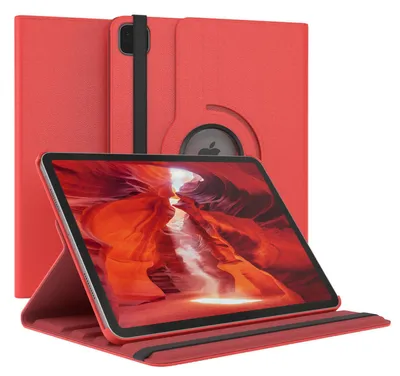 Produktbild von EAZY CASE - Tablet Hülle für Apple iPad Pro 11" (2021) Schutzhülle, Tablet Case 360° drehbar in Rot