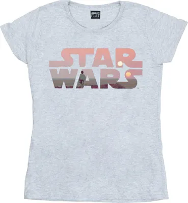 Immagine prodotto di Star Wars - Maglietta "Tatooine" da donna BI41084 (L) (Grigio)