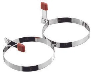 Imagen del producto de Utensili Cucina Paderno Eierbratringe 2erSet Edelstahl Rostfrei 42596-02