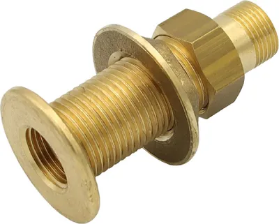 Produktbild von Behälterdurchführung 1/2" Zoll Messing Durchführung Tankverschraubung