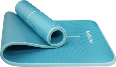 Zdjęcie produktu dla Mata do pilatesu z pianki z paskiem do przenoszenia – 1800 x 610 x 15 mm – do ćwiczeń w domu i na świeżym powietrzu.