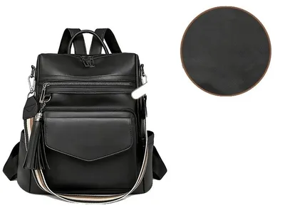 Produktbild von Rucksack, Wasserdicht, Diebstahlsicher, Schwarz