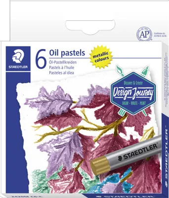 Produktbild von STAEDTLER Ölpastellkreide Metallic 6er Kartonetui