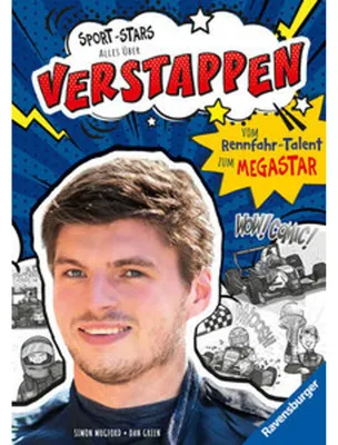 Produktbild von Sport-Stars. Alles über Verstappen. Vom Rennfahr-Talent zum Megastar