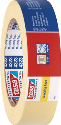 Image de TESA Crêpe ruban universel 50 m Largeur 25 mm Crêpe universel Ruban adhésif Crêpe de peintre